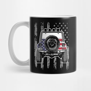 Jeep Wrangler 4th Of July Mug